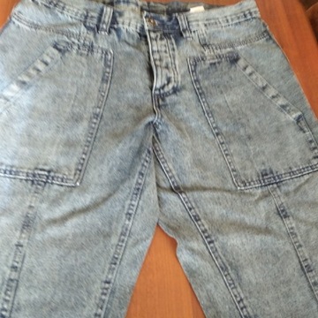 Spodnie jeansowe r 36, pas 90, długość 105/ Rainbow Bonprix 