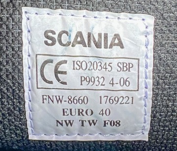 Scania - buty robocze, motocyklowe 40, jak nowe