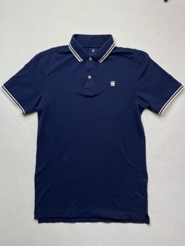 Koszulka Polo G-Star Raw XS niebieska