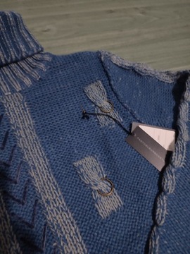 Nowy sweterek vintage Success 60% wełna 25% akryl