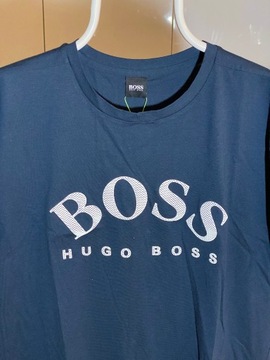 T-shirt męski Hugo Boss L granat