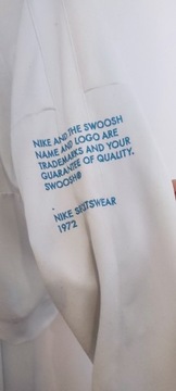 Biała bluza Nike Swoosh rozmiar M