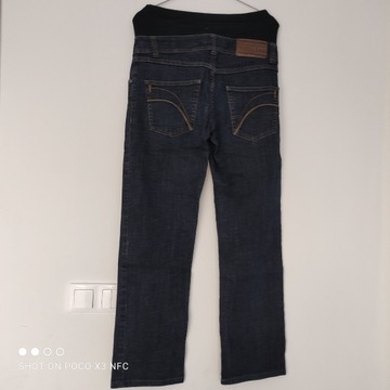Spodnie ciążowe, jeansowe rozm. 38