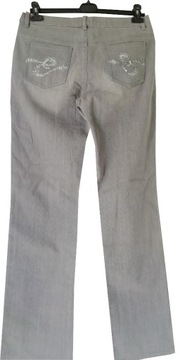 Escada Sport letnie spodnie jeansy 42 44  bawełna