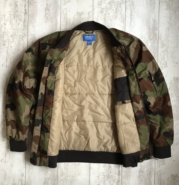 Kurtka Męska Adidas Camo Bomber XL Moro Idealna !