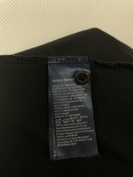 Koszulka Polo Tommy Hilfiger XL slim fit czarna