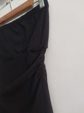 H&M spódnica czarna ciążowa z panelem S