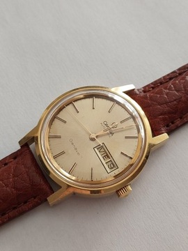 Zegarek Pozłacany Omega Geneve 1022,  ref 166.0117