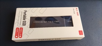 USB A 3.1/3.2 gen 2 M.2 M2 Obudowa SSD NVME 10Gb/s