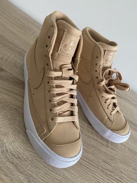 Nowe wysokie trampki Nike Blazer Mid PRM skóra