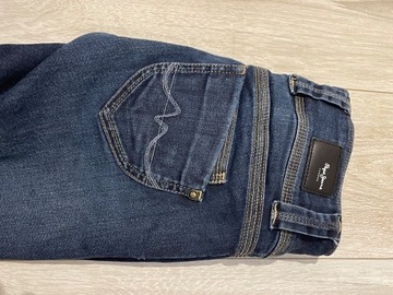 Dżinsy damskie granatowe XS W27 L32 Pepe Jeans 