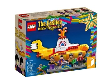 LEGO 21306 Ideas The Beatles Żółta łódź podwodna 