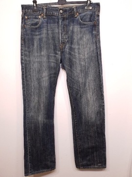 Spodnie jeansowe Levis 501 W36 34 XL 