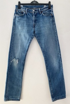 Levi's 504 spodnie jeansowe męskie roz W30 L32 