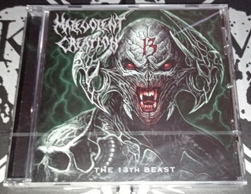 MALEVOLENT CREATION - The 13th Beast CD folia