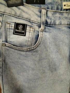 Spodnie jeansy szwedy Denim Life 2XL