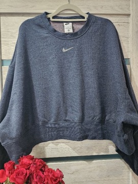 Grafitowa Bluza Nike,batmanka,rozmiar S,oversize, 