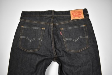 Spodnie jeans granat LEVI'S 514 r. 34/34