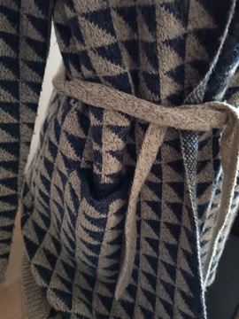 Dzianinowy sweter/płaszczyk Monnari 38