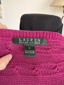 Sweter z dekoltem V Lauren Ralph Lauren