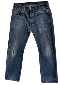 Levi's 501 W34/L30, spodnie jeansowe, stan bardzo 