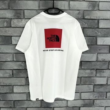 Koszulka t-shirt the north face tnf red box tee