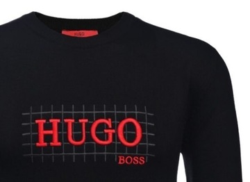 Sweter męski Hugo Boss czarny r XL