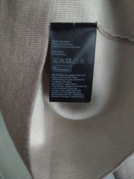 H&M  sweter pudełkowy oversize XS S