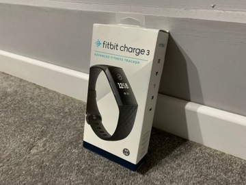 Fitbit Charge 3 Czarny