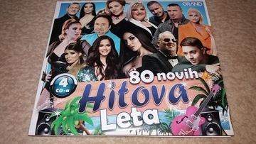 80  Novih Hitova Leta (4 CD) bałkanskie letnie hit
