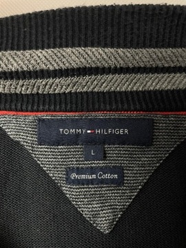 Sweter z golfem Tommy Hilfiger L szary