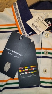 Polo CLAUDIO CAMPIONE 3XL NOWA Z METKAMI 