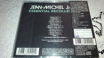 JEAN MICHEL JARRE - Essential recollection JAPAN OBi