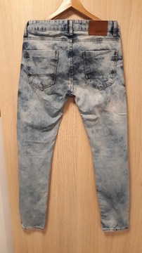 spodnie męskie jeansy PULL&BEAR eur 42 slim fit