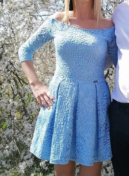 Sukienka błękitna s.moriss rozmiar S