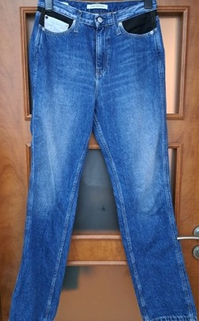 spodnie jeans Calvin Klein  W 29 L 32  niebieskie