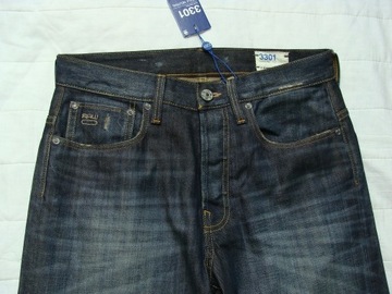 Jeansy męskie G-Star Raw Denim 30/34 3301 