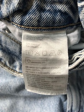 Spodnie damskie jeansowe H&M XL/42 Loose Straight