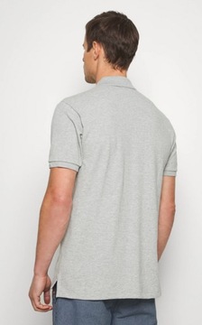 GAP klasyczna koszulka polo w kolorze jasno-szarym