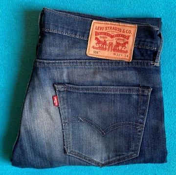 Spodnie Jeansowe Levi's 504 roz. 32-34