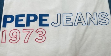 T-shirt męski koszulka L Pepe Jeans nowy biały