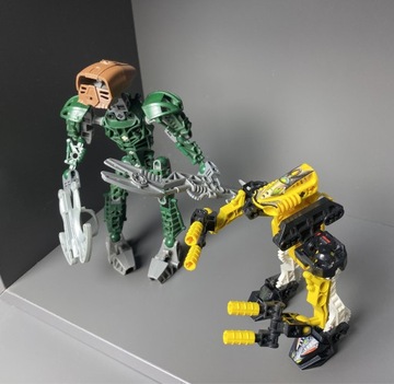 Bionicle zestaw dwóch figurek 