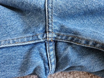 Niebieskie dżinsy vintage Wrangler Hero 33/30 100% bawełna