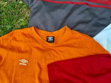 Koszulki Adidas Umbro 4 sztuki stan bardzo dobry