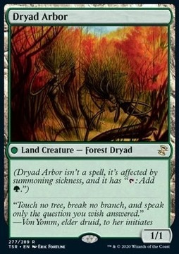 Dryad Arbor TSR - MTG 