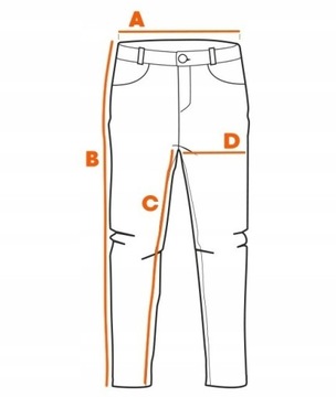 Ombre P860 nowe spodnie jeansy r. S / 30