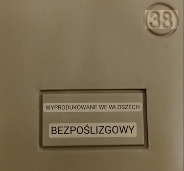 Klapki skórzane włoskie BIAŁE ALA  HERMESKI 38