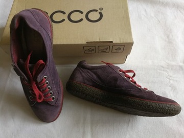 Ecco sneakersy niskie fioletowe roz.38