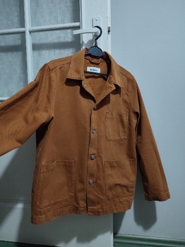 Kurtka Weekday Generic Jacket Tobacco oversize