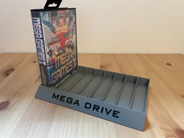 Stojak podstawka na 8 gier Sega Megadrive